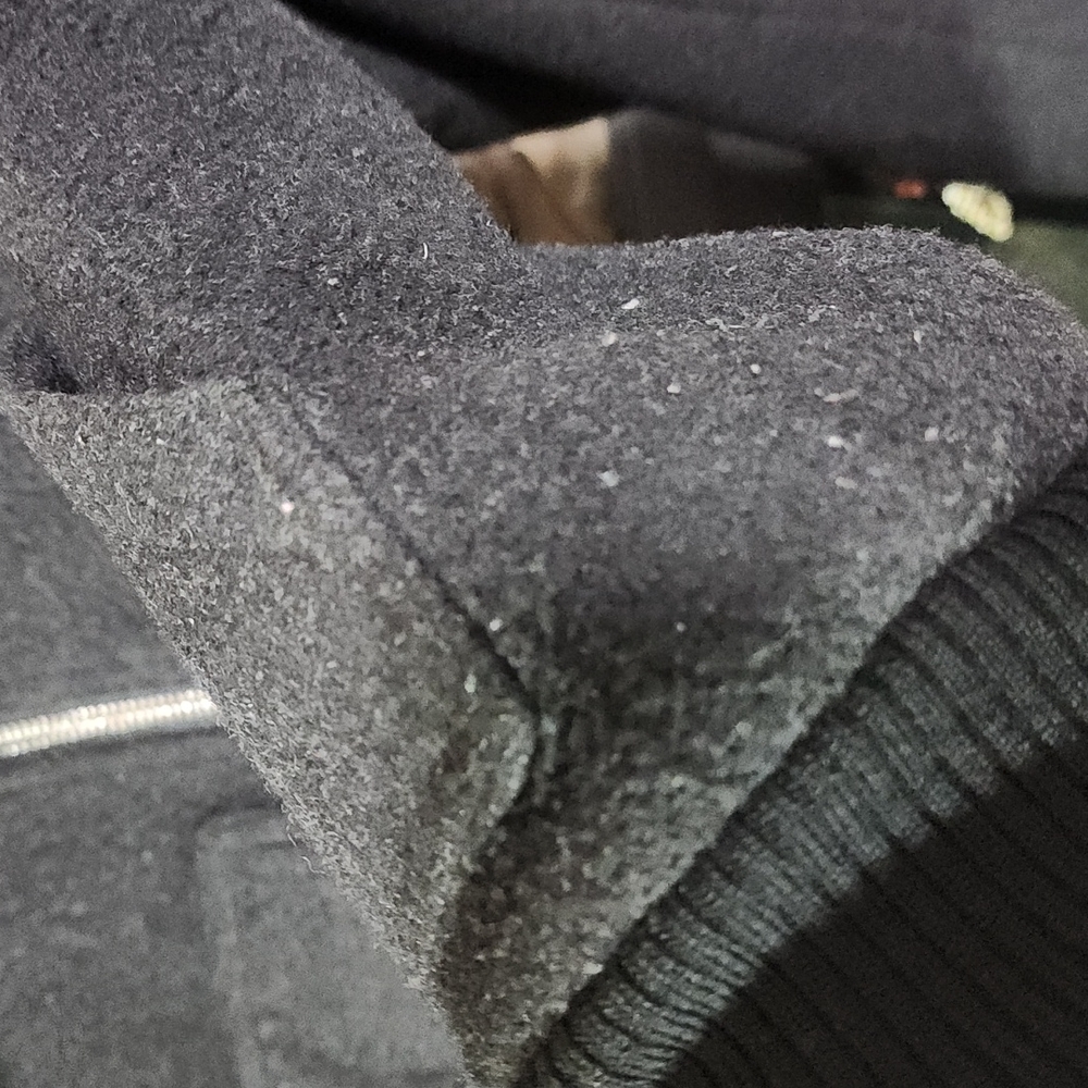 Today⚡️THEORY CASHMERE WOOL MIX JACKET SZ L - Picture 10 of 16